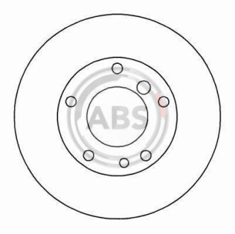 Диск гальмівний A.B.S. 15867