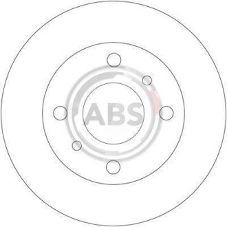 Гальмівний диск перед. 200SX/Almera/G Series/Primera (88-21) A.B.S. 16063