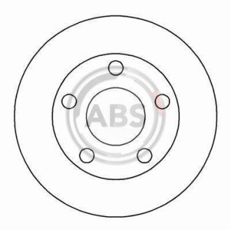 Диск гальмівний A.B.S. 16442