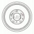 Гальмівний барабан задн. Ducato/Talento/Jumper/C25/C35/Boxer/J5/A3/AR Series 73- 3231S