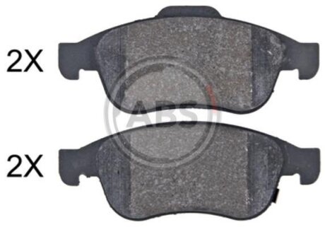 Фото 1 - комплект гальмівних колодок A.B.S. 35103 Комплект гальмівних колодок A.B.S. 35103 (фото 1)