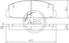 Гальмівні колодки зад. Mazda 323/626 94-04 (akebono) 36571