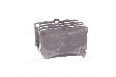 Колодки гальмівні перед. 323/Rio (90-05) A.B.S. 36726