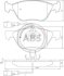 Комплект гальмівних колодок 36894