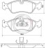 Гальмівні колодки перед Astra F/Vecta B/Combo -05 (ATE) 36896