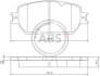 Гальмівні колодки перед. Toyota Camry 96-06 (akebono) 37356