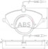 Гальмівні колодки перед. Peugeot 407/607 04- (TRW) (162,3x79,1x18,4) 37431