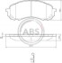 Гальмівні колодки дискові (1 к-т) A.B.S. 37443 (фото 1)