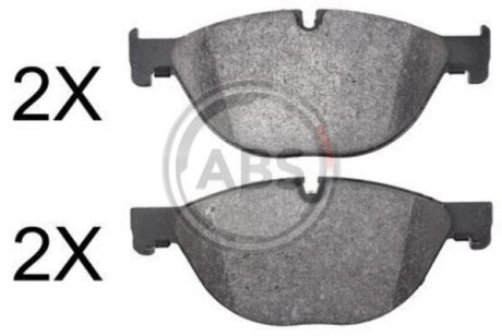 Гальмівні колодки дискові A.B.S. 37703 (фото 1)