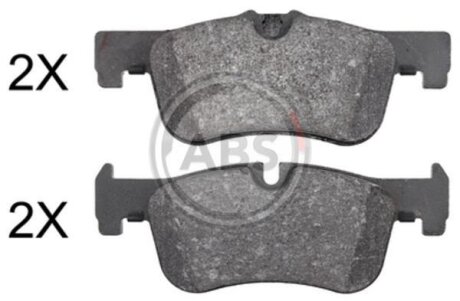 Комплект гальмівних колодок A.B.S. 37922 (фото 1)