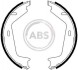 Колодки ручного гальма Volvo S80 99-/ V70 97-11/ XC70 97- / XC90 02-14 (TRW) 9071