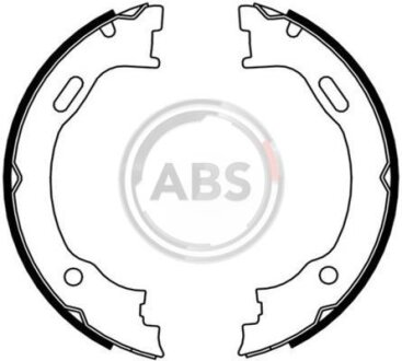 Комплект гальмівних колодок, стоянкове гальмо A.B.S. 9142