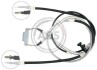 Трос ручного гальма зад Vectra/Signum 02- (1805/1633x2) (диск.гальм) K17195