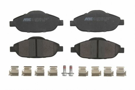 Гальмівні колодки, дискові ABE PERFORMANCE C1P047ABEP (фото 1)