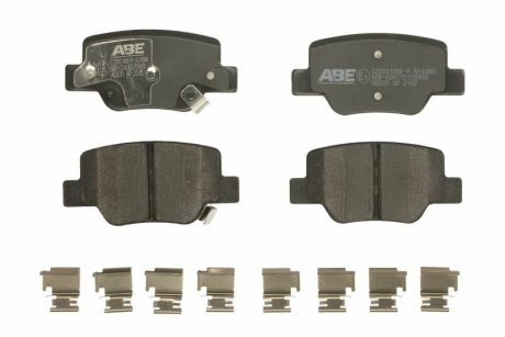Гальмівні колодки, дискові ABE PERFORMANCE C22041ABEP (фото 1)