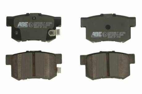 Гальмівні колодки, дискові ABE PERFORMANCE C24005ABEP (фото 1)