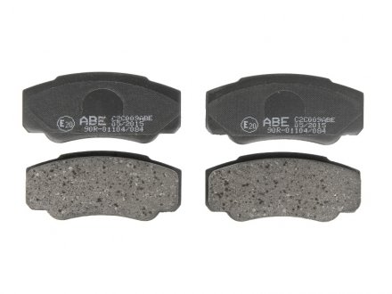 Тормозные колодки зад дисковые Citroen Jumper 02-06, Fiat Ducato 02-06, Peugeot Boxer 02-06 ABE C2C009ABE (фото 1)