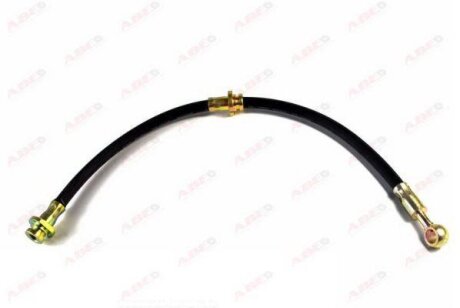 Гальмівний шланг гнучкий передн Лів (довжина 345мм, F10x1/M10x1) TOYOTA CAMRY, CARINA IV, COROLLA, COROLLA FX, HILUX IV, HILUX V 1.3-2.4D 10.82-06.98 ABE C80118ABE (фото 1)