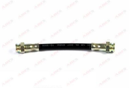 Гальмівний шланг гнучкий задн Лів/Прав (довжина 243мм, M10x1/M10x1) FIAT MULTIPLA, PUNTO 1.1-1.9D 09.93-08.00 ABE C88231ABE (фото 1)