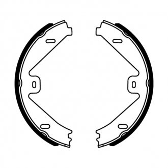 Гальмівні колодки, барабанні ABE CRM014ABE (фото 1)