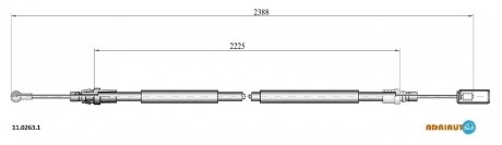 Тросик ADRIAUTO 11.0263.1