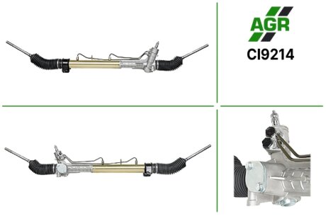 Рульова рейка з ГПК, нова, CITROEN Jumper 1994-2002,PEUGEOT Boxer 1994-2002,FIAT Ducato 1994-2002 AGR CI9214 (фото 1)
