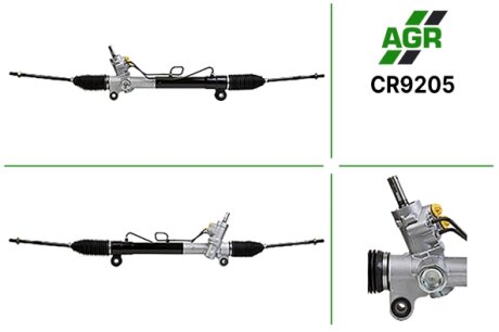 Рульова рейка з ГПК, нова, CHEVROLET CAPTIVA (C100, C140) 06-;OPEL ANTARA 06- AGR CR9205