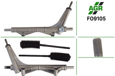 Рульова рейка без ПК, нова, FORD TRANSIT 85-91, FORD TRANSIT 92-00 AGR FO9105 (фото 1)