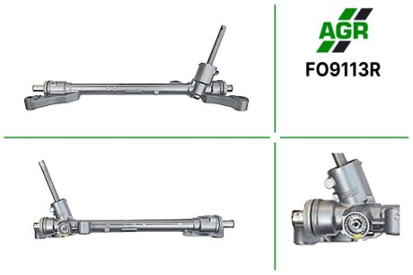 Рульова рейка без ПК, відновлена, FORD FIESTA 2008-, B-MAX 2012-;MAZDA 2 2007- AGR FO9113R