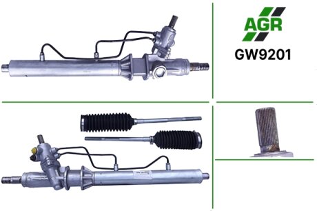 Рульова рейка з ГПК, нова, OPEL FRONTERA B 1998-2002;GREAT WALL HOVER 2005-2008 AGR GW9201