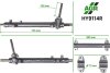 Рульова рейка без ПК, відновлена, HYUNDAI SANTA FE III (DM) 12-;KIA SORENTO II (XM) 09- HY9114R