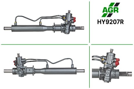 Рулевая рейка с ГУР восстановленная HYUNDAI LANTRA 90-95 AGR HY9207R (фото 1)
