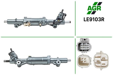 Рульова рейка з ЕПК, відновлена, LEXUS IS 4WD 2005-, GS 2005-2011 4WD AGR LE9103R