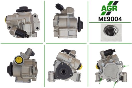 Насос ГПК з механічним приводом, новий, MERCEDES C W 203 2000-2007,MERCEDES E W 210 1995-2002,MERCED AGR ME9004