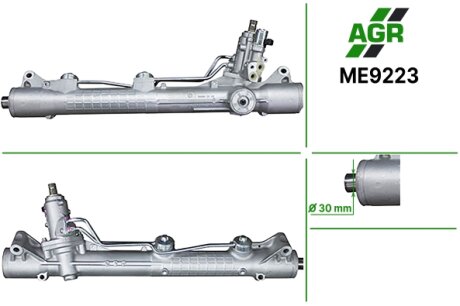 Рулевая рейка с ГУР новая MERCEDES-BENZ S-CLASS (W221) 05-,S-CLASS купе (C216) 06- AGR ME9223
