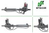 Рулевая рейка с ГУР восстановленная MITSUBISHI GALANT IV (E3_A) 88-92 ,GALANT IV  (E3_A) 87-92, MT9233R