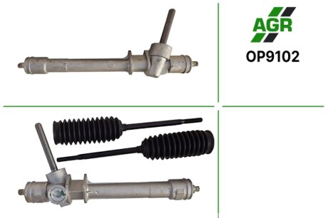 Рульова рейка без ПК, нова, OPEL Combo 1993-2001,OPEL Corsa B 1993-2002 AGR OP9102 (фото 1)