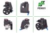Насос ГУР новый PEUGE PARTNER 99-,CITRO BERLINGO 99-,CITRO XSARA 98-05,PEUGE 206 98- PE9001