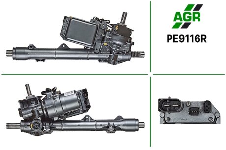 Рульова рейка з ЕПК, відновлена, PEUGEOT 207 2006-, CITROEN C3 PICASSO 2009- AGR PE9116R (фото 1)