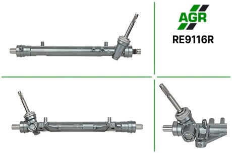 Рульова рейка без ПК, відновлена, RENAULT CAPTUR 13-,CLIO IV 12-;SAMSUNG QM3 13- AGR RE9116R