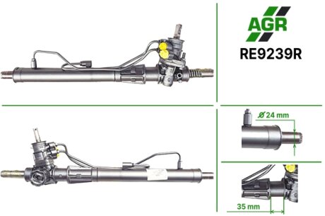 Рульова рейка з ГПК, відновлена, RENAULT Megane 1996-2003 SMI-KOYO AGR RE9239R (фото 1)