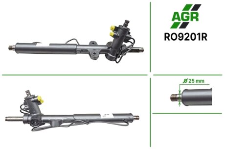 Рулевая рейка с ГУР восстановленная ROVER 25 (RF) 99-05 AGR RO9201R