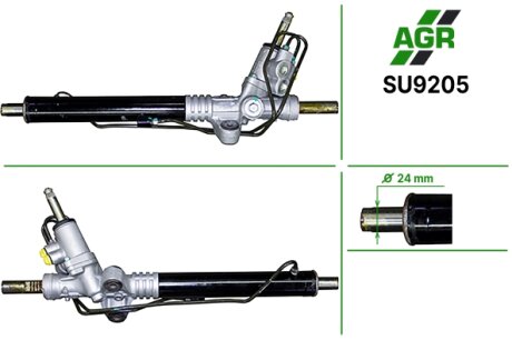 Рульова рейка з ГПК, нова, SUBARU Impreza G12 2007-,SUBARU Legacy B13 2003-2009 AGR SU9205 (фото 1)