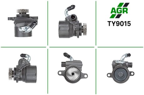 Насос ГПК з механічним приводом, новий, TOYOTA LAND CRUISER 100 98-,LAND CRUISER AMAZON 98-,PRADO 98 AGR TY9015 (фото 1)