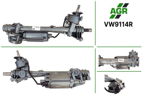 Рулевая рейка с ЭУР восстановленная VW TOURAN 2003-2010,AUDI A3 2009-2012,SKODA OCTAVIA 2010-2013 AGR VW9114R (фото 1)
