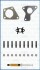 Комплект прокладок турбіни RENAULT Megane II 03-09, Scenic II 03-09; NISSAN Almera N16 00-06; DACIA Duster 10-17 AJUSA JTC11465 (фото 2)