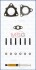 Комплект прокладок турбины GARRETT HYUNDAI ACCENT III (MC) 05-, ACCENT седан (MC) 05- JTC11544