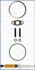 Комплект прокладок турбіни BMW 5 F10-18 10-17, X3 F25 10-17, X5 E70 07-13, X5 F15 13-18, X6 E71 08-14, 3 F30-80 12-19 JTC11630