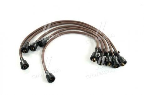 Фото провода в/в зажигания УАЗ, ГАЗ-3302 (402) стандарт (медь);ГАЗ 3302 Алфавит ООО 17240 Провода в/в зажигания УАЗ, ГАЗ-3302 (402) стандарт (медь);ГАЗ 3302 Алфавит ООО 17240