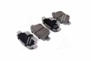 Колодки тормозные дисковые задние AUDI, SKODA, VW ASHIKA 51-00-0902 (фото 4)